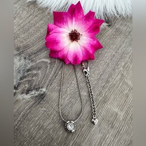 💞 BRIGHTON Fortino Petite Reversible Crystal Pendant Necklace